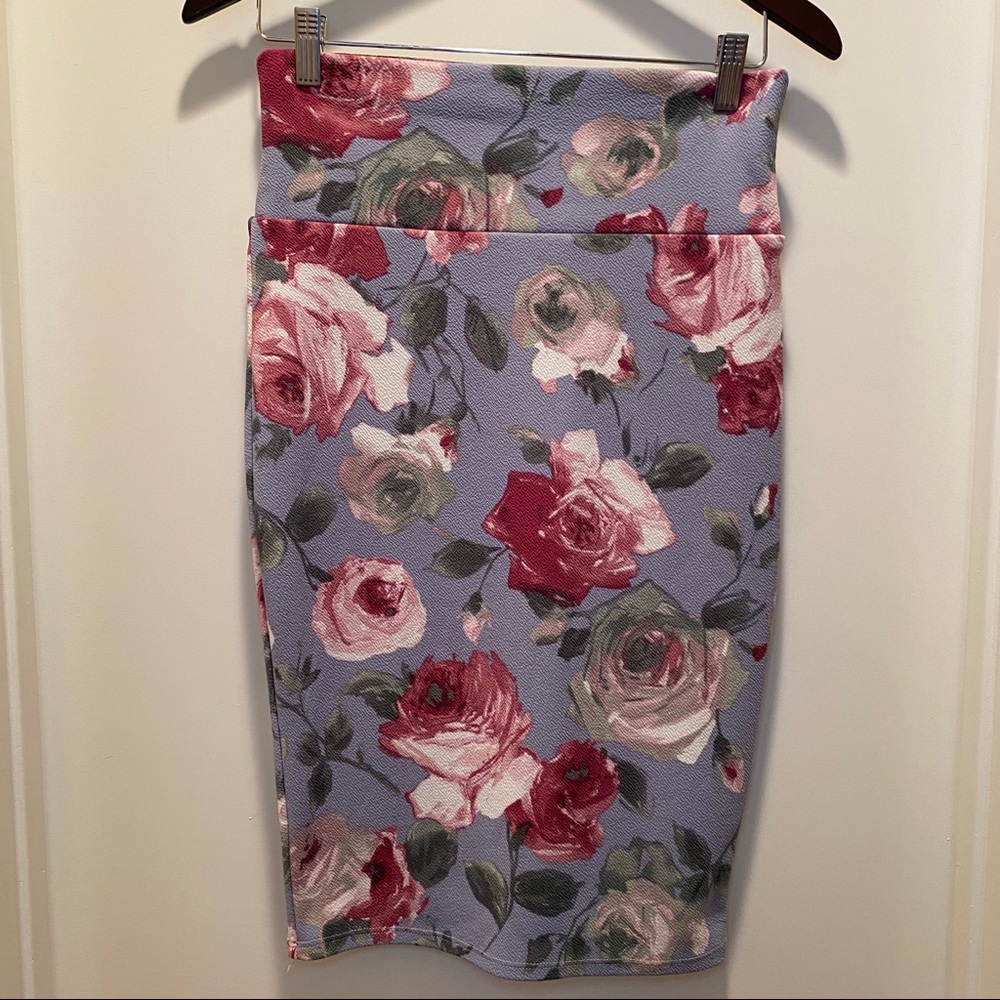 Vivienne Grace Floral Pencil Skirt Medium